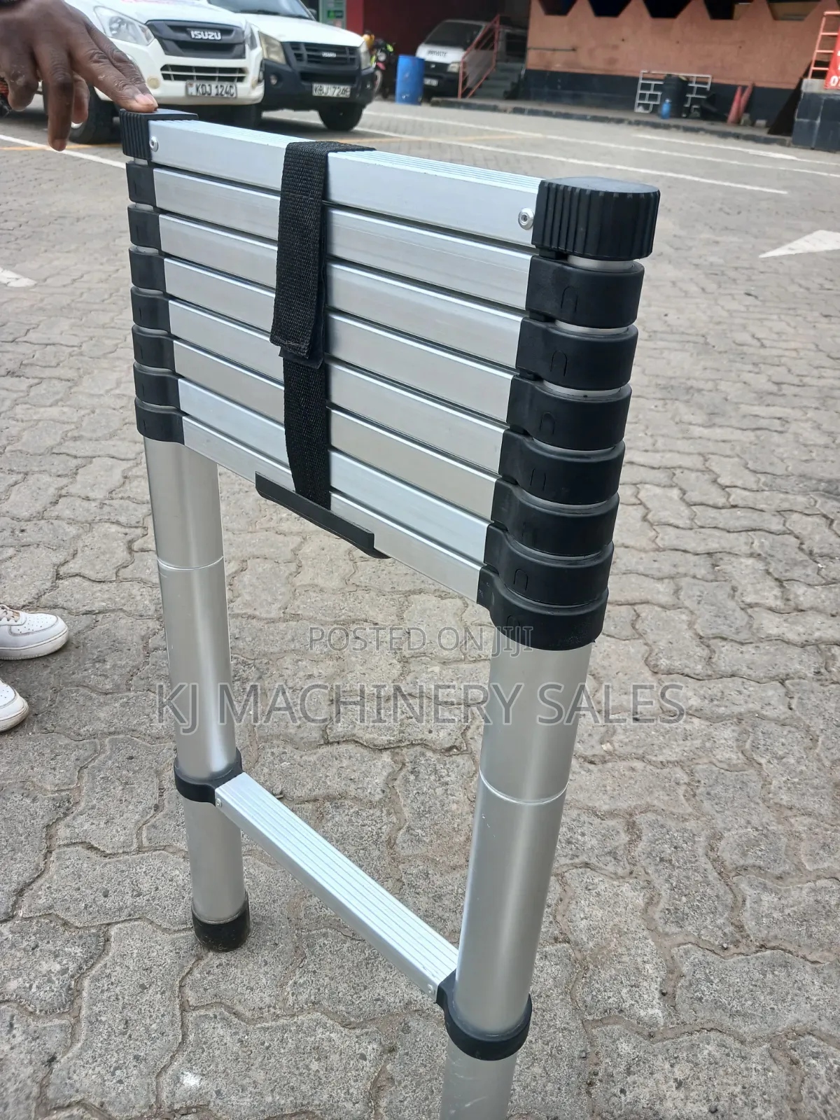 Titan Foldable Telescopic Ladder
