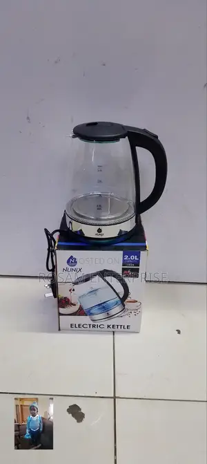 Nunix 2.0l Glass Kettle