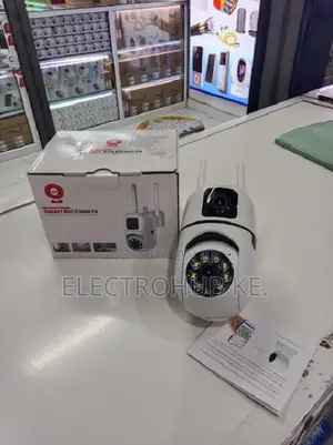 V380 Dual Lens Wifi PTZ Camera Indoor Outdoor Wall Mount