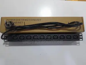 MTN 10-Way Uk Plug Pdu Black