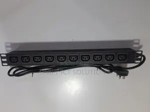 MTN 10-Way Uk Plug Pdu Black