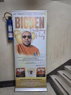 Big-Ben Pull Up Banner Branding
