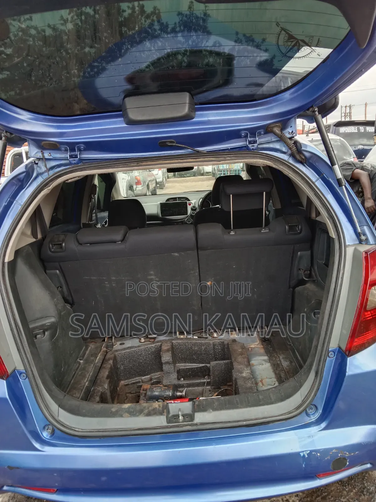 Honda Fit 2010 Blue