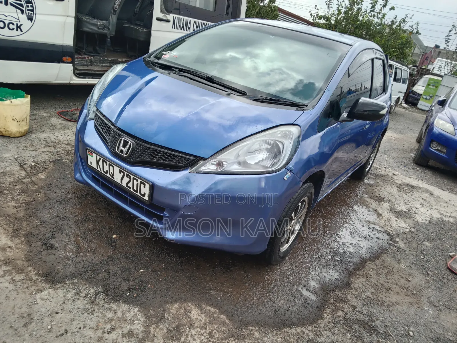 Honda Fit 2010 Blue
