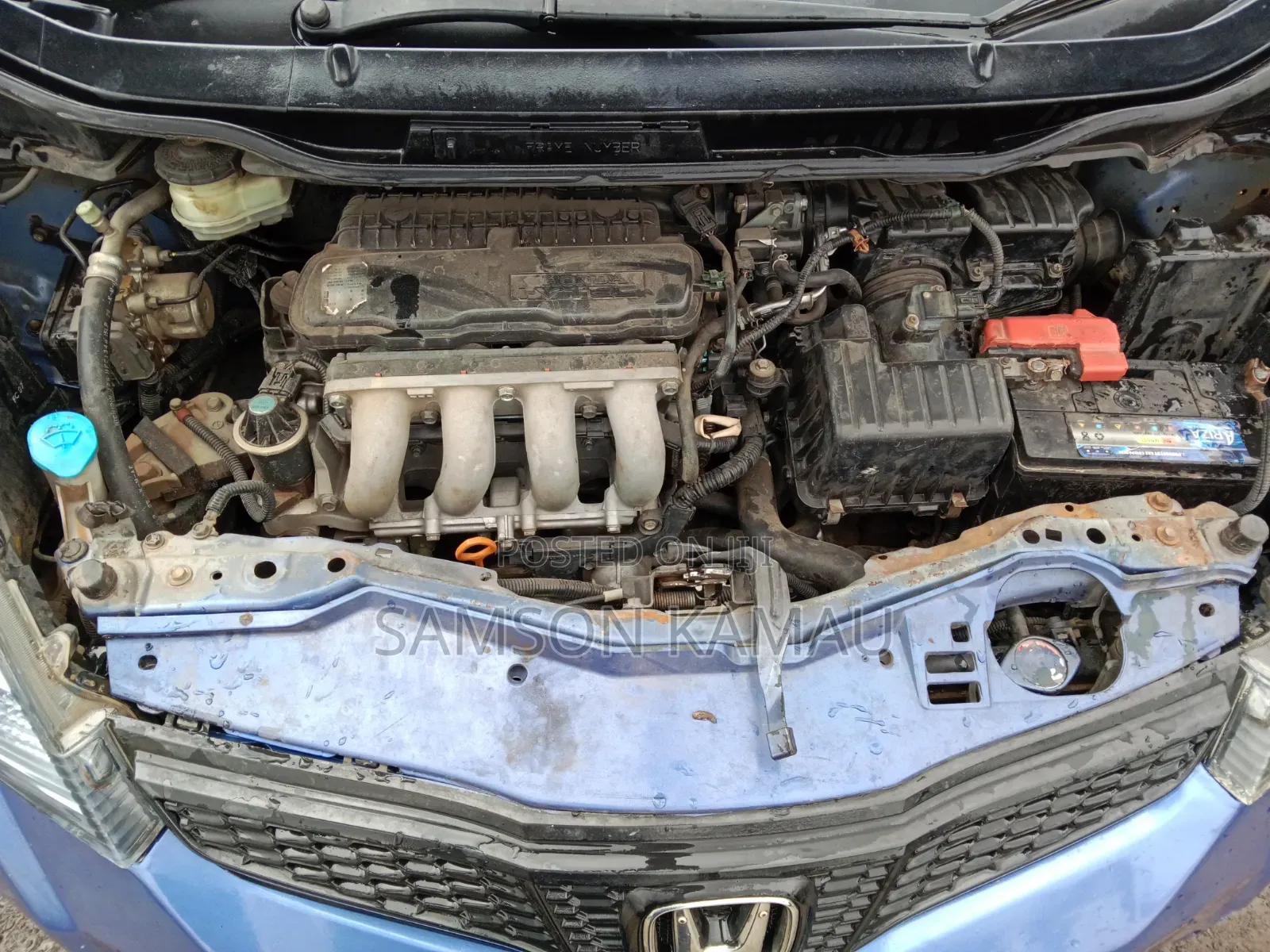 Honda Fit 2010 Blue