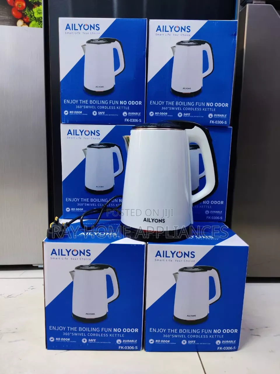 Ailyons Kettle 0306 White