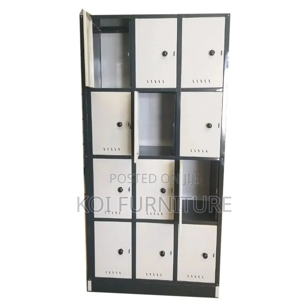 Office Cabinet; Sure Safe Office Cabinet With 15 Lockers