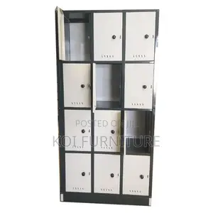 Office Cabinet; Sure Safe Office Cabinet With 15 Lockers