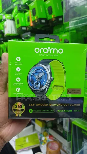 Oraimo Watch Nova 2r Health-Focused Feature-Rich Smart Watch