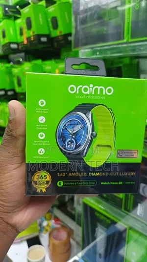 Oraimo Watch Nova 2r – Advanced Health Fitness Smartwatch