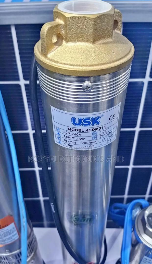 Usk Submassible Water Pump 1.5hp