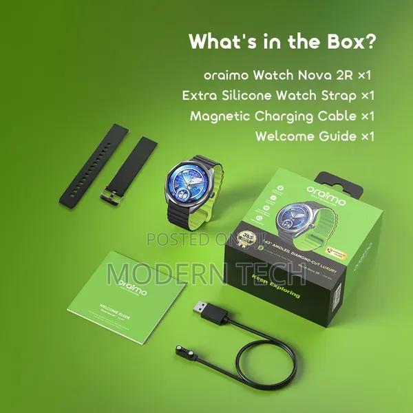 Oraimo Watch Nova 2r Feature-Packed Amoled Smartwatch - thumbnail 3