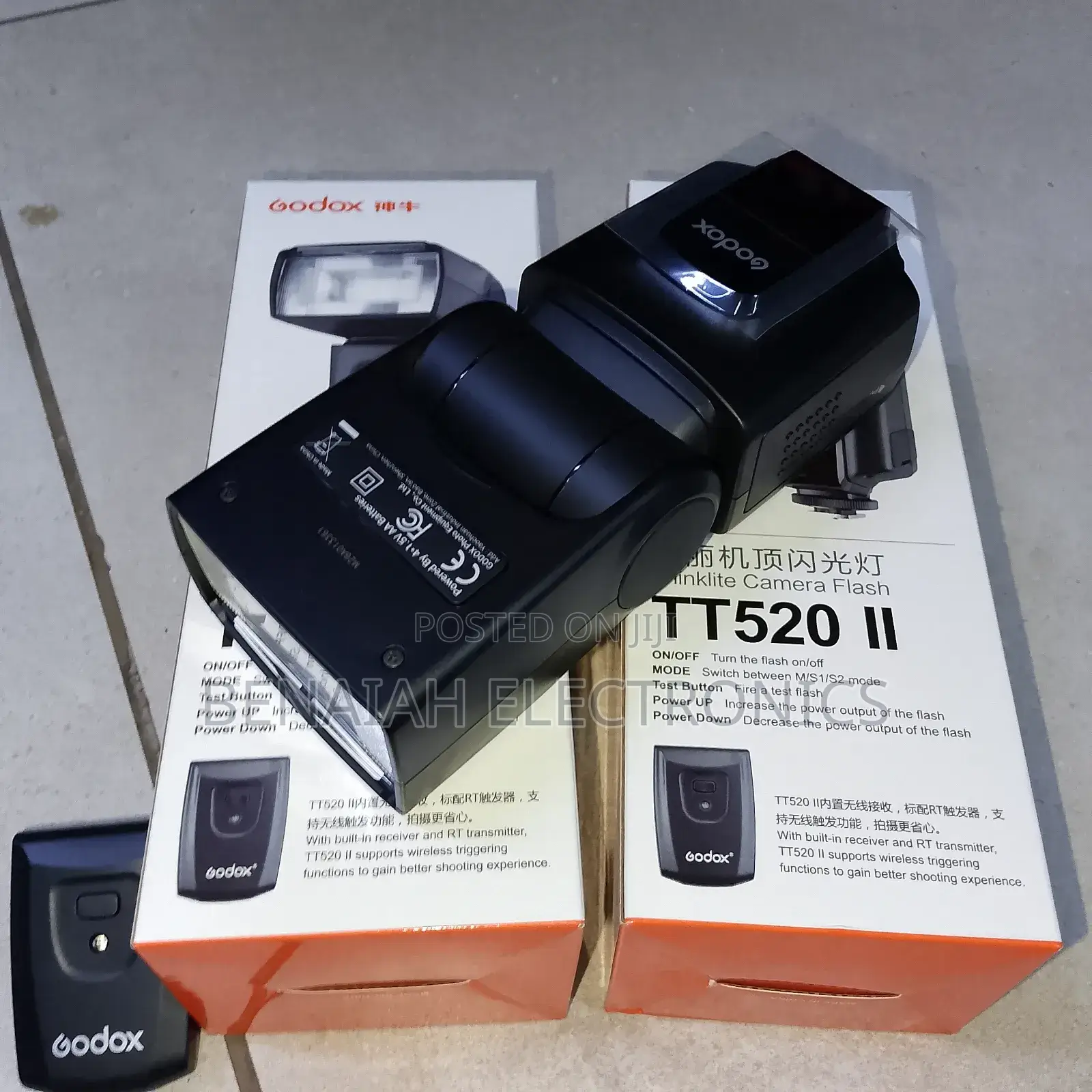 Godox Tt520 Camera Flash for Excellent Photography Experience