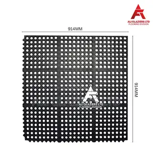 Interlocking Rubber Flooring