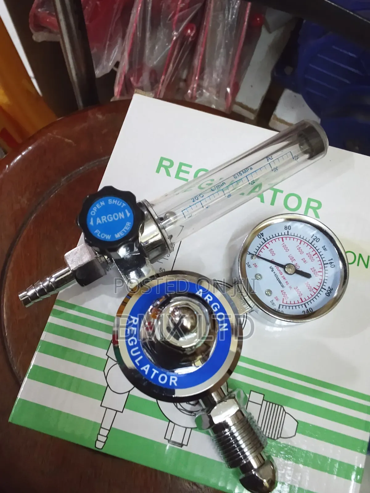 Argon Pressure Gauge Unit