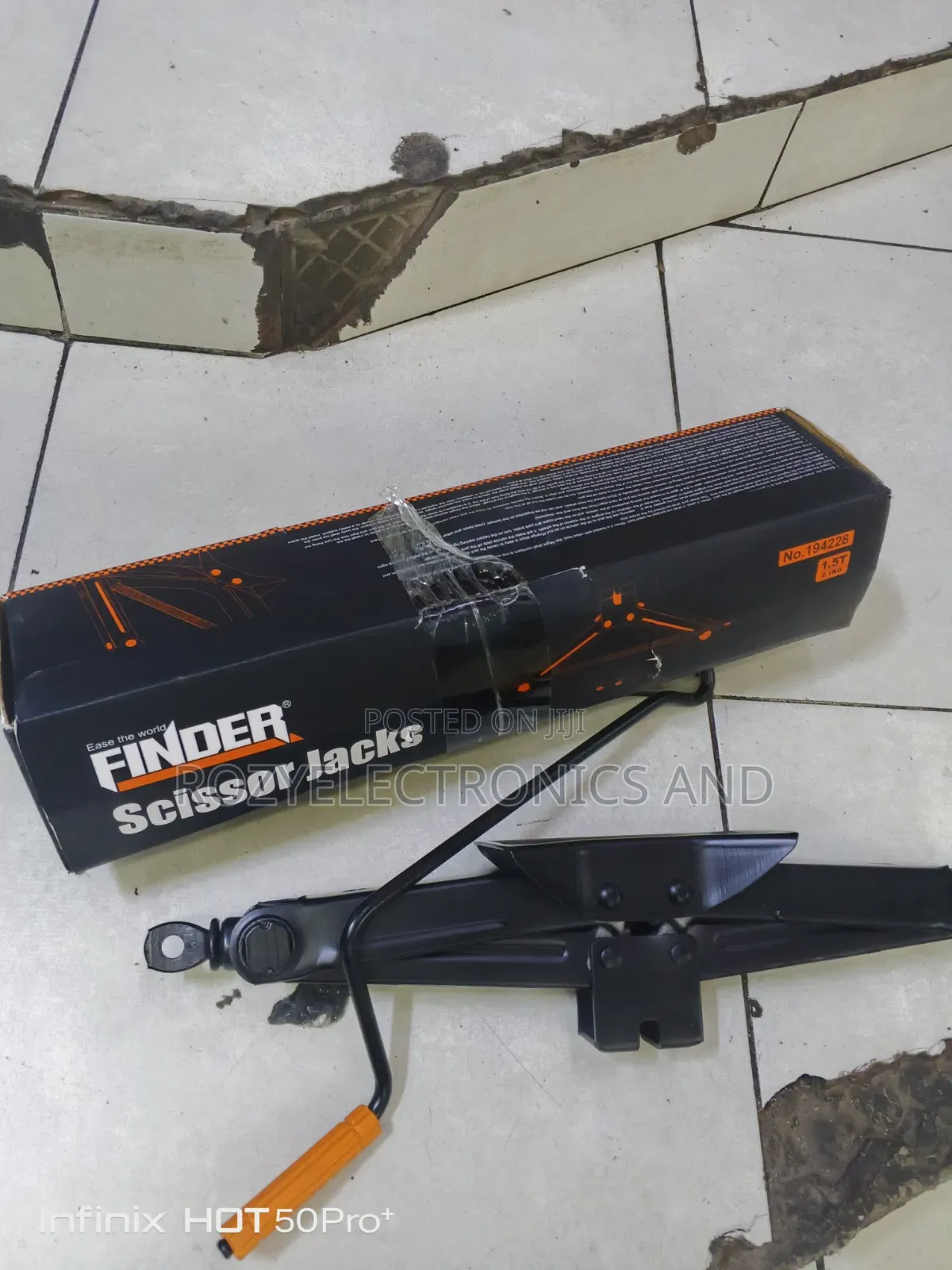 Scissors Car Jack 1.5tone