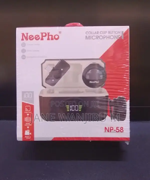 Neepho Np-58 Wireless Lavalier Microphone