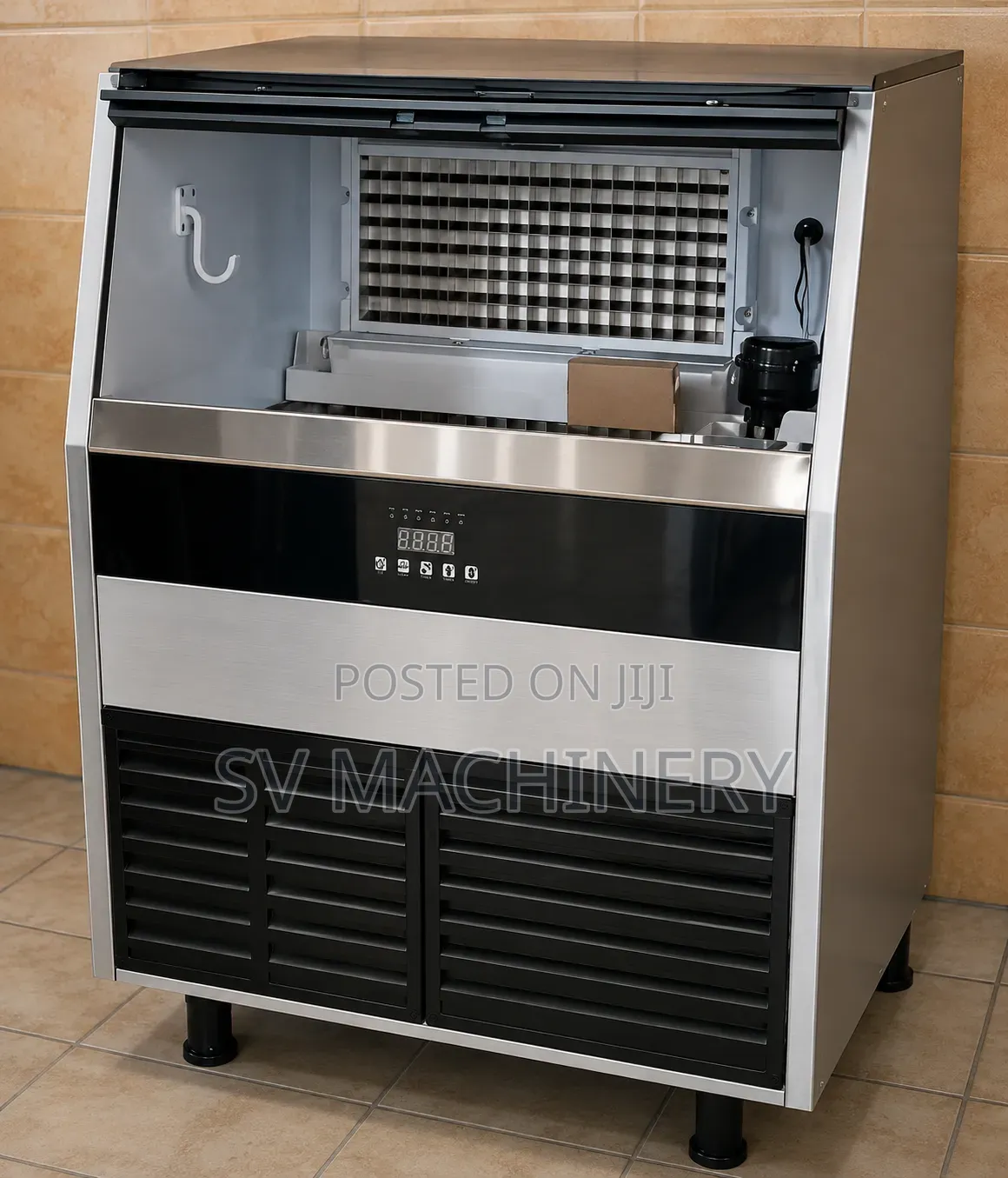 Heavy Duty 120kg Ice Cube Maker Machine
