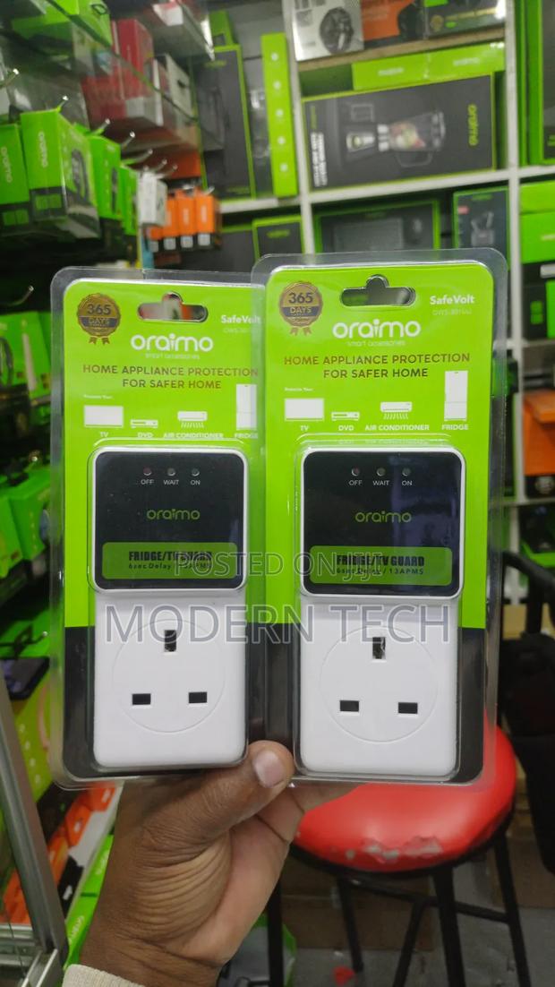 Oraimo Tv Fridge Guard – Reliable Voltage Protection