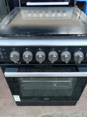 Black Haier Cooker 3+1