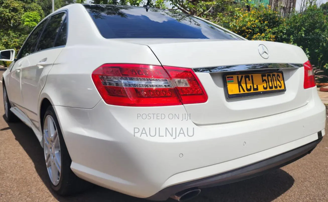 Mercedes-Benz E250 2010 White