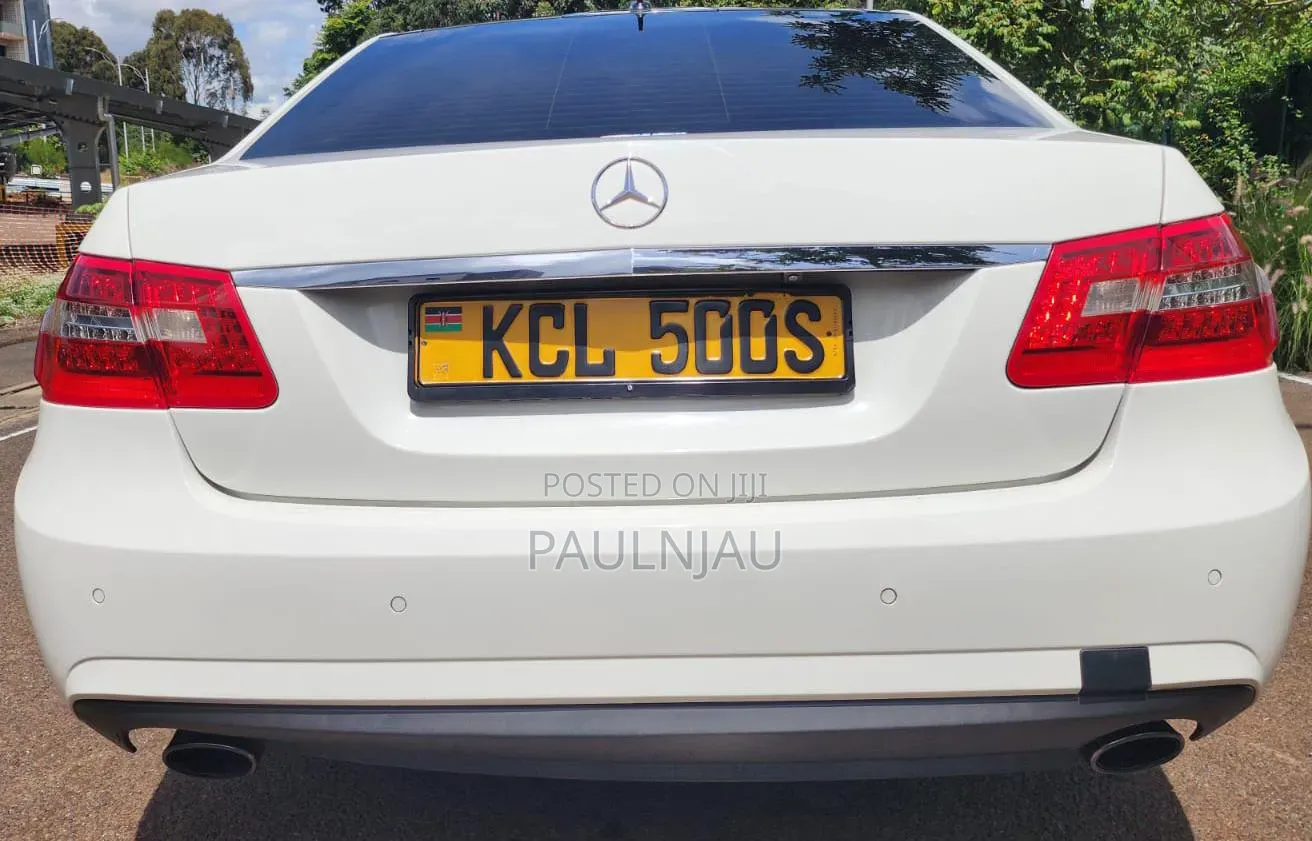 Mercedes-Benz E250 2010 White