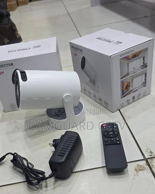 Hy300 Pro Ultra Mini Smart Projector With Type-C Power Cable