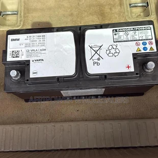 BMW Oem Din 105 Agm Istop /Start-Stop Car Battery