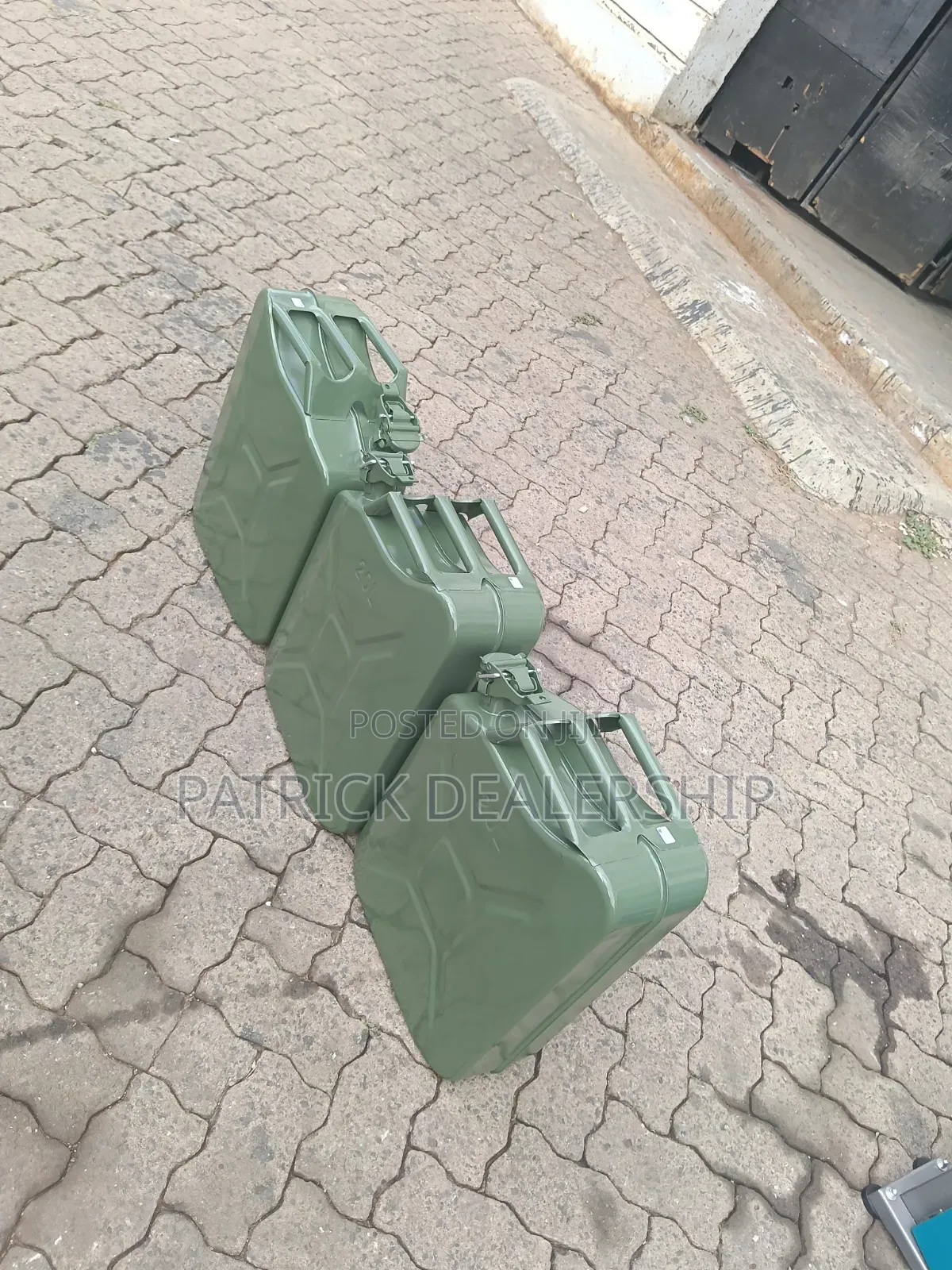 Green Fuel Jerry Can