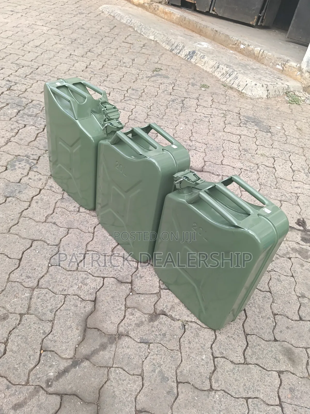 Green Fuel Jerry Can