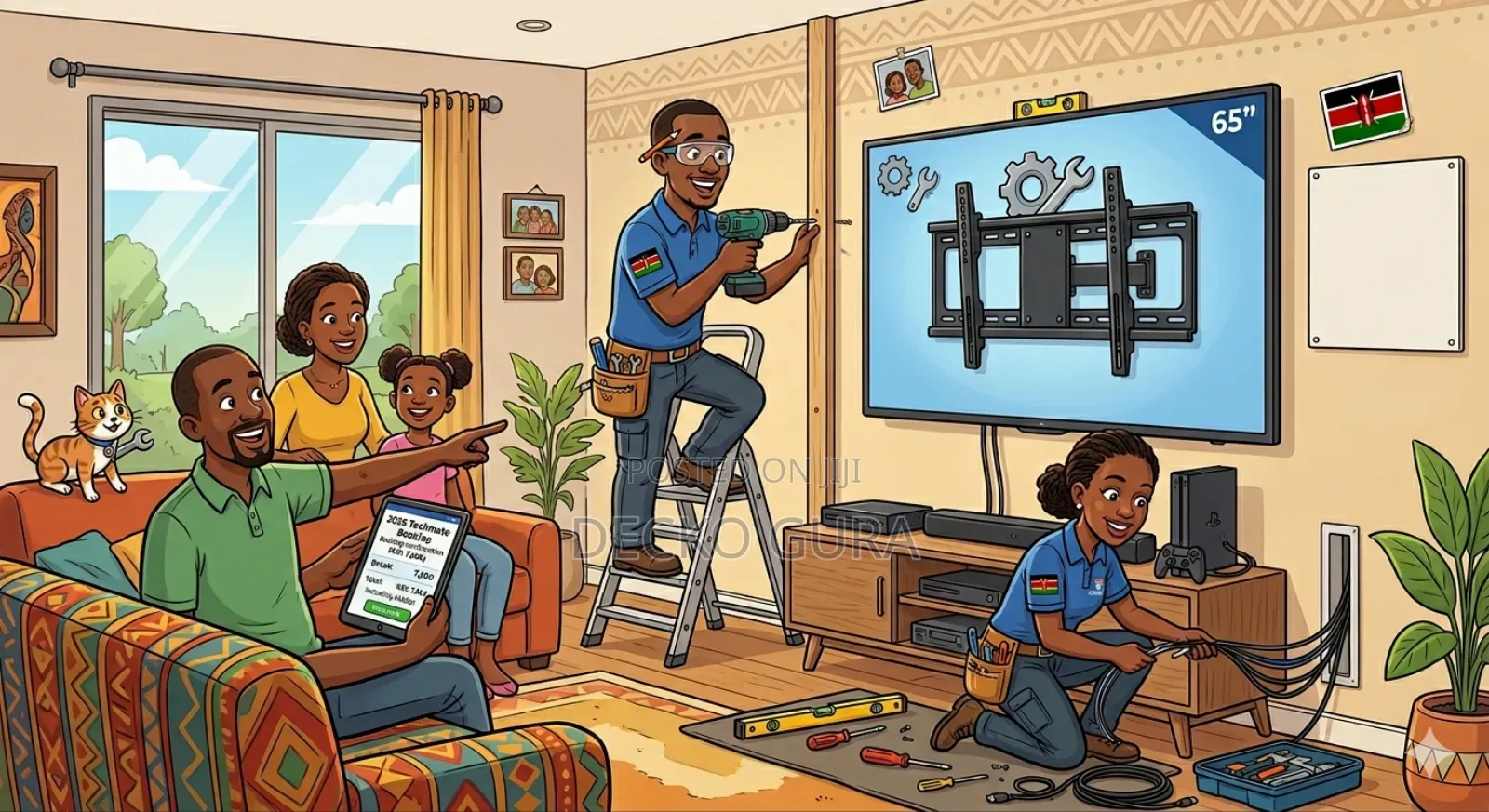 Tv Installation and House Repairs