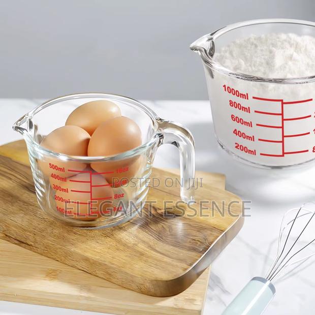 Home Glass Measuring Jug-250ml,500ml,1000ml - thumbnail 4