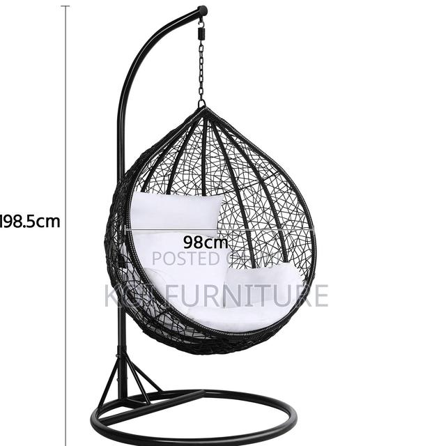 Home Chairs; Holvett Pnama Swinging Hammock Chairs Made From Rattan - thumbnail 13