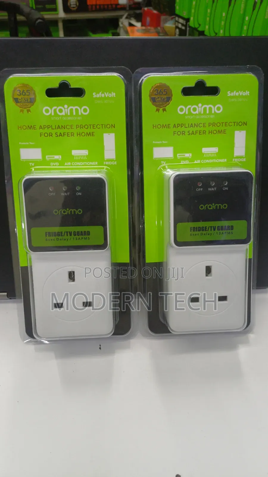 Oraimo Voltage Guard for TVS and Fridges