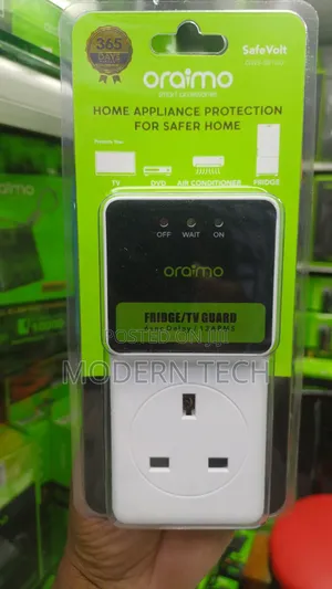 Oraimo Tv/Fridge Stabilizer Power Guard