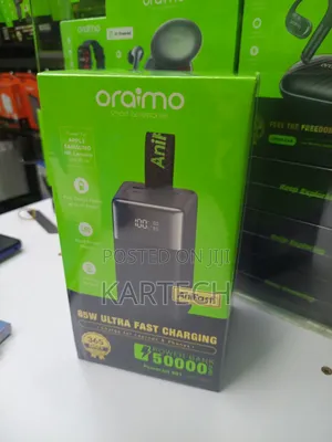 Oraimo Smart Led Display 50000mah 85w Portable Power Bank