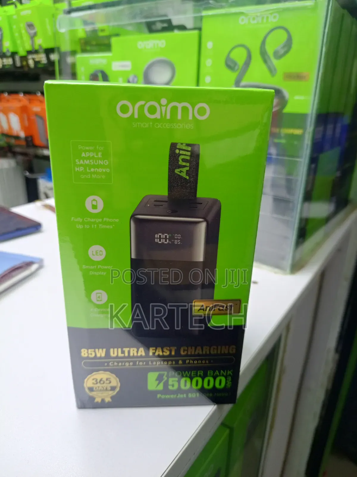 Oraimo Powerjet 501 50000mah Ultra Fast 85w Portable Power Bank