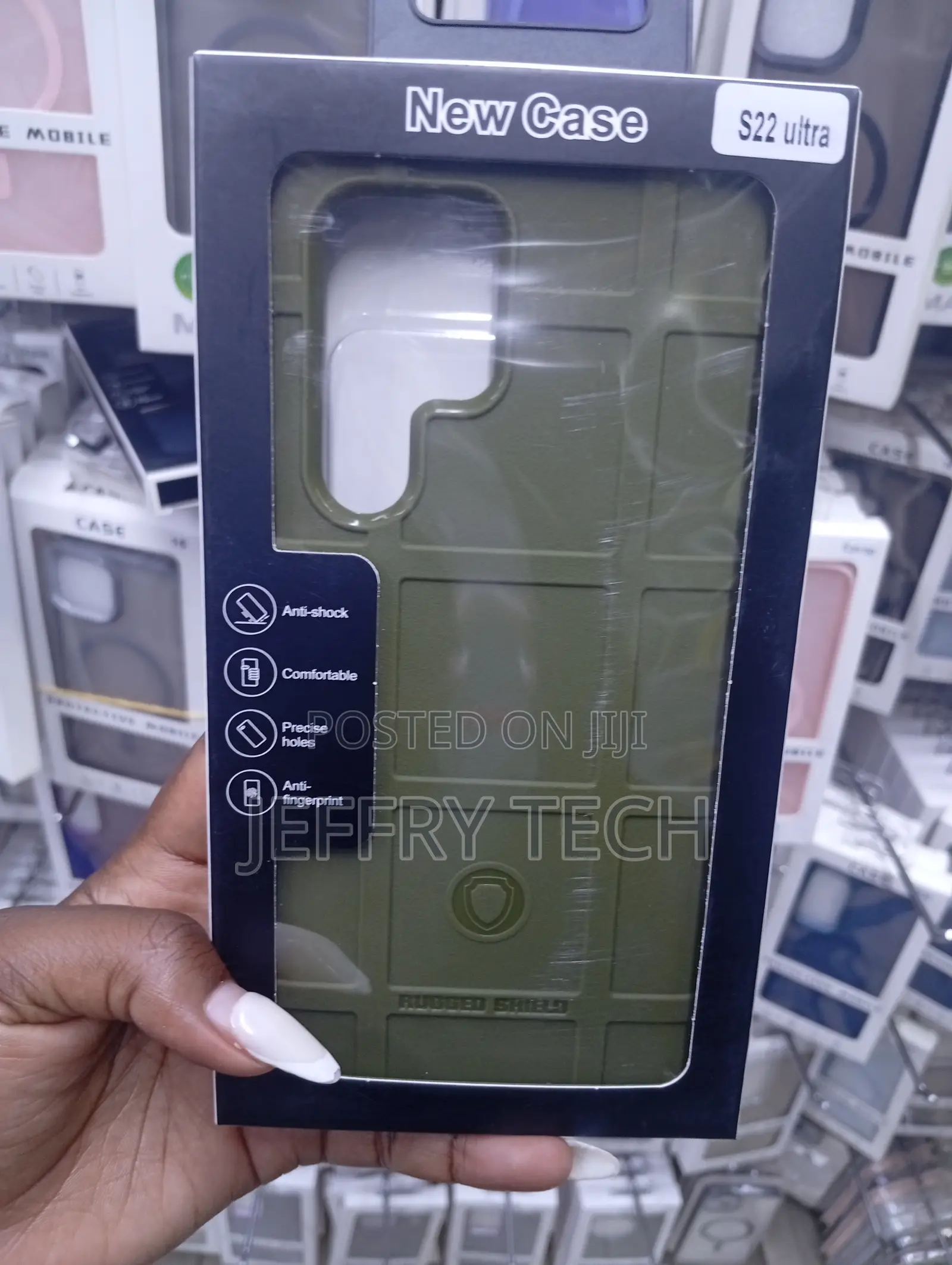 Samsung Galaxy S22 Ultra Rugged Shield Tactical Tpu Phone Case