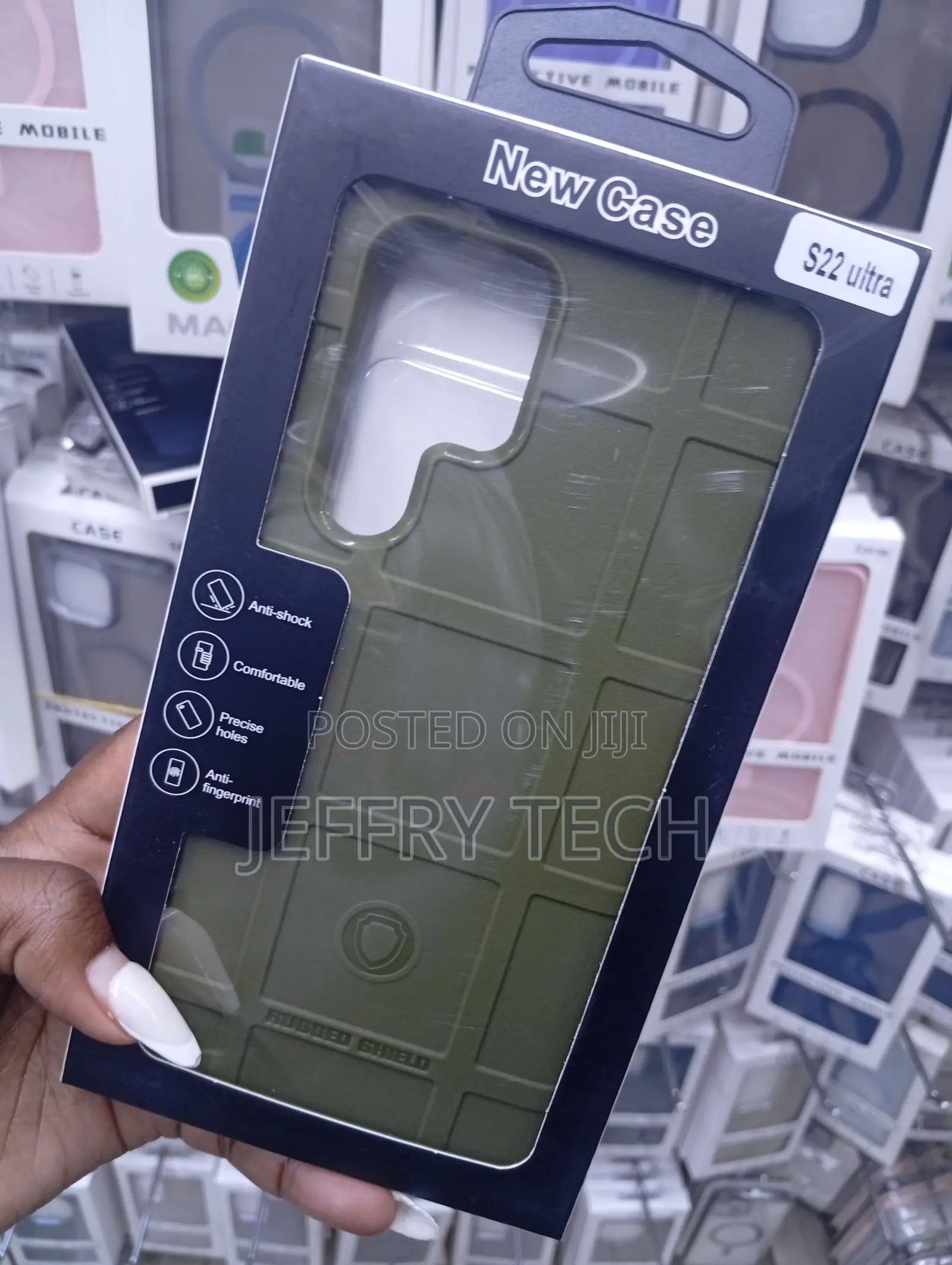Samsung Galaxy S22 Ultra Rugged Shield Tactical Tpu Phone Case