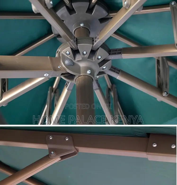 Garden Umbrella: Waterproof Solar Led Cantilever Umbrella