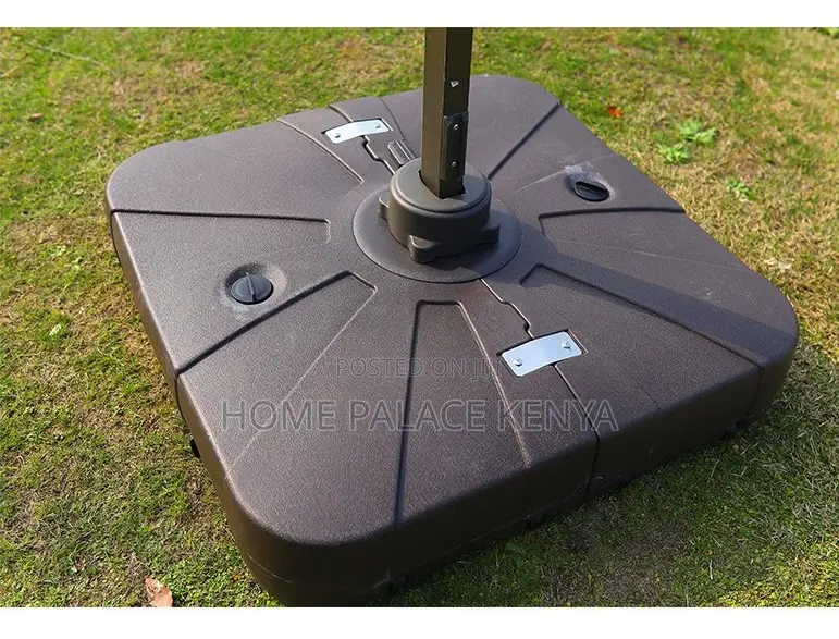 Garden Umbrella: Waterproof Solar Led Cantilever Umbrella