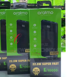 Oraimo Toast 22.5 Byte Opb-7100q *10,000mah 22.5w* Power Bank