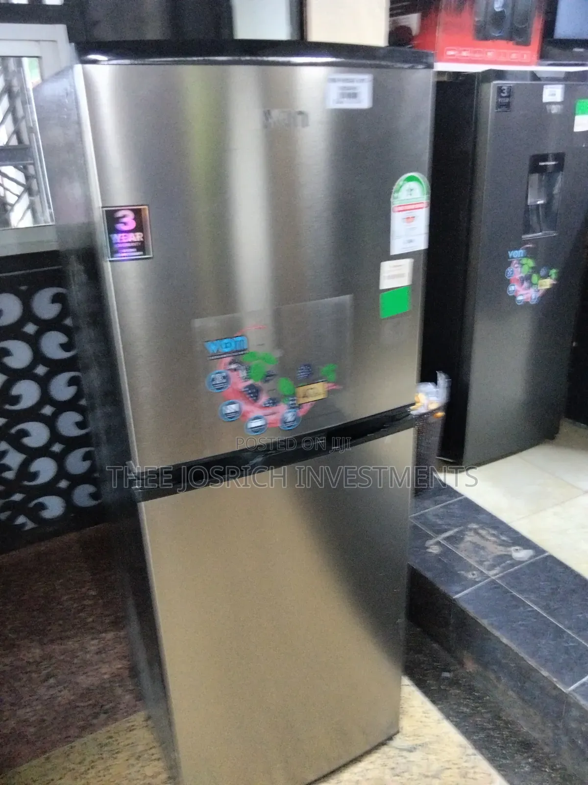Von Refrigerator Double Door 154 Litres