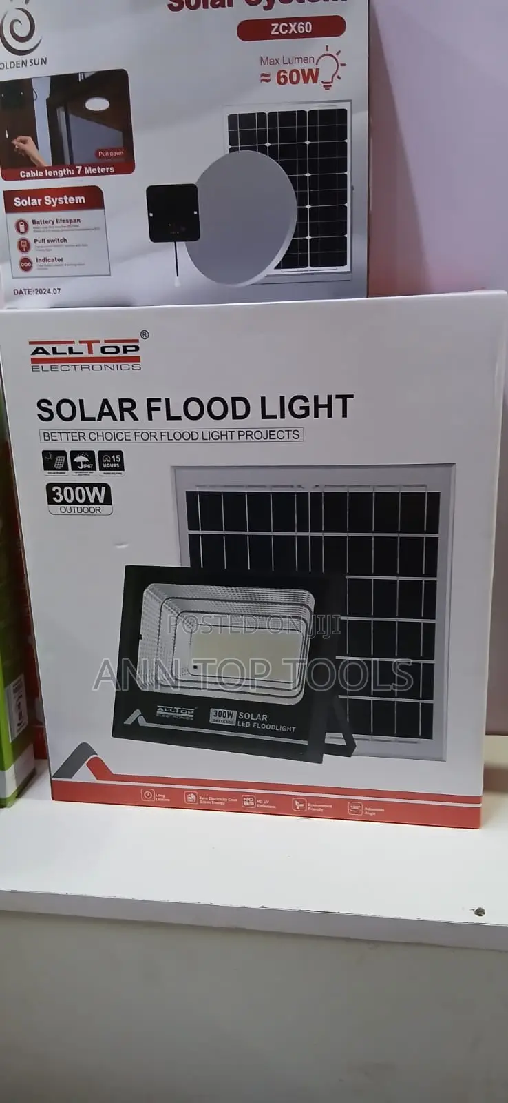 300 Watts Alltops Solar Floodlight