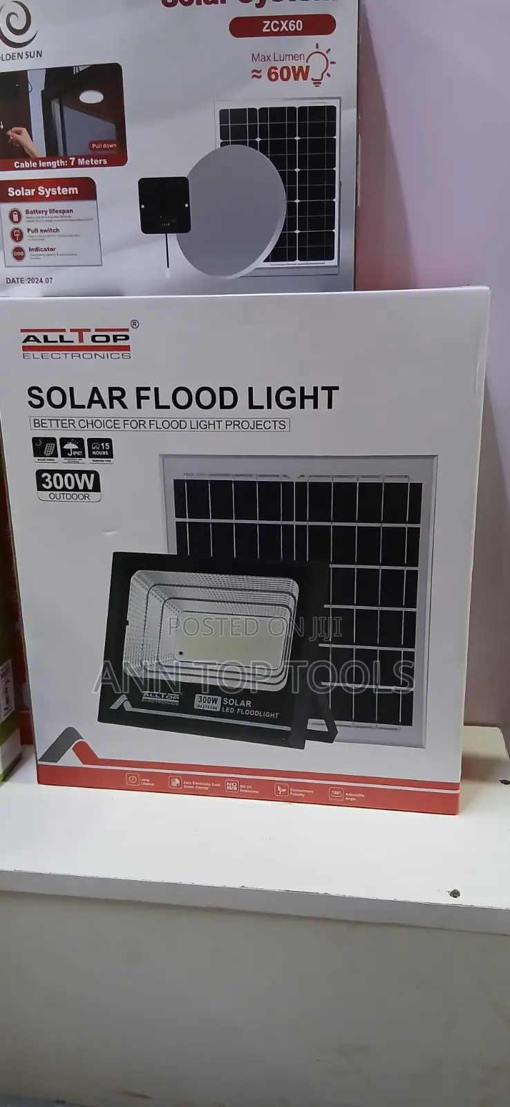 300 Watts Alltops Solar Floodlight