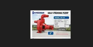 2" Self Priming Pump Cast Iron