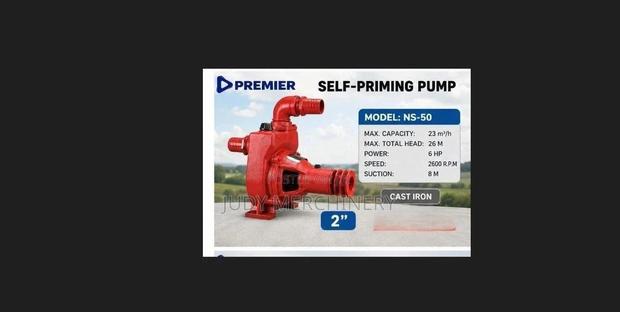 2" Self Priming Pump Cast Iron