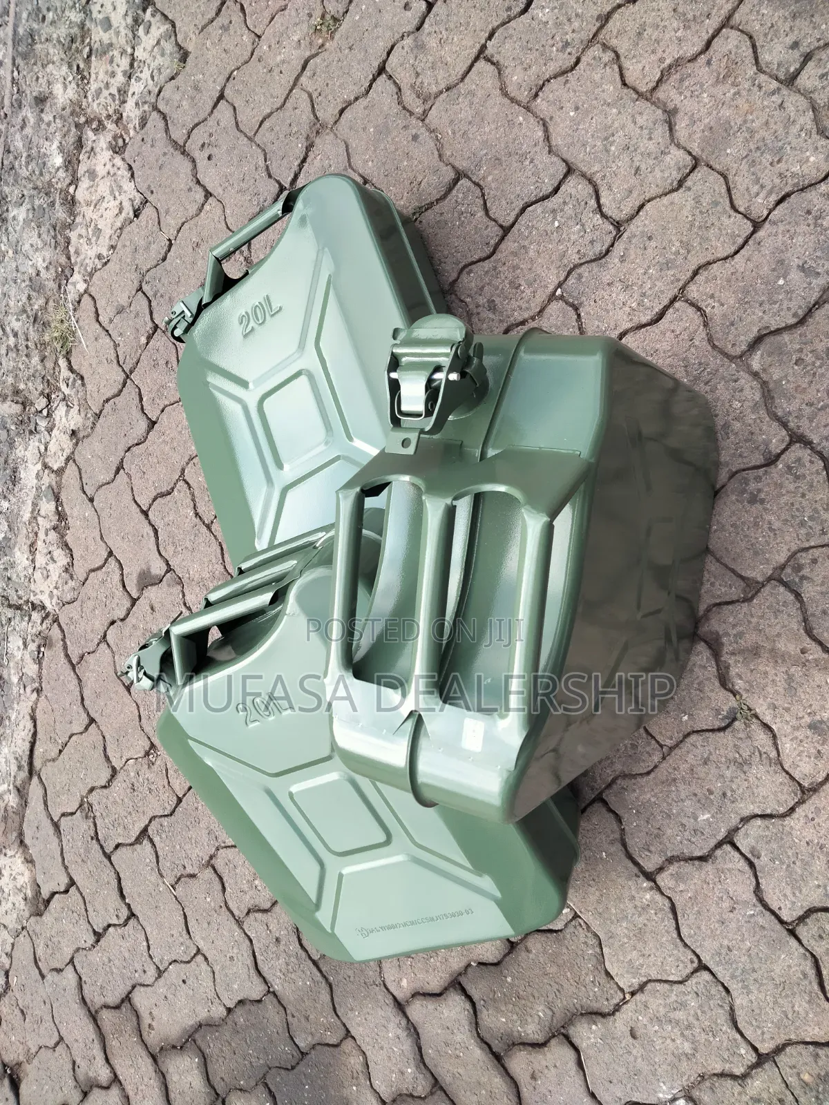 Carbon Steel Fuel Jerrycans