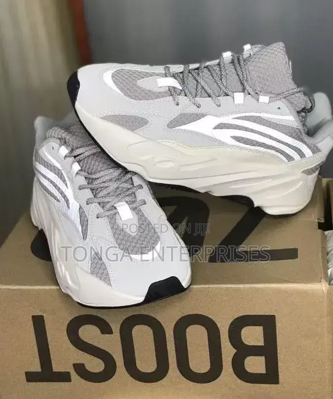 Black and White Adidas Yeezy Boost 700 V2