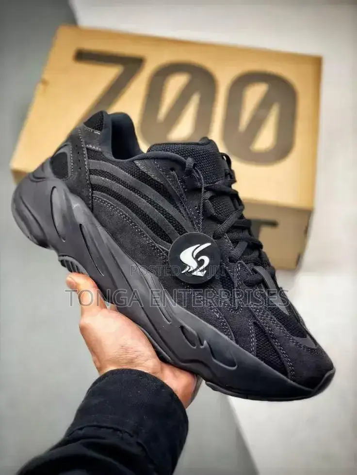 Black and White Adidas Yeezy Boost 700 V2